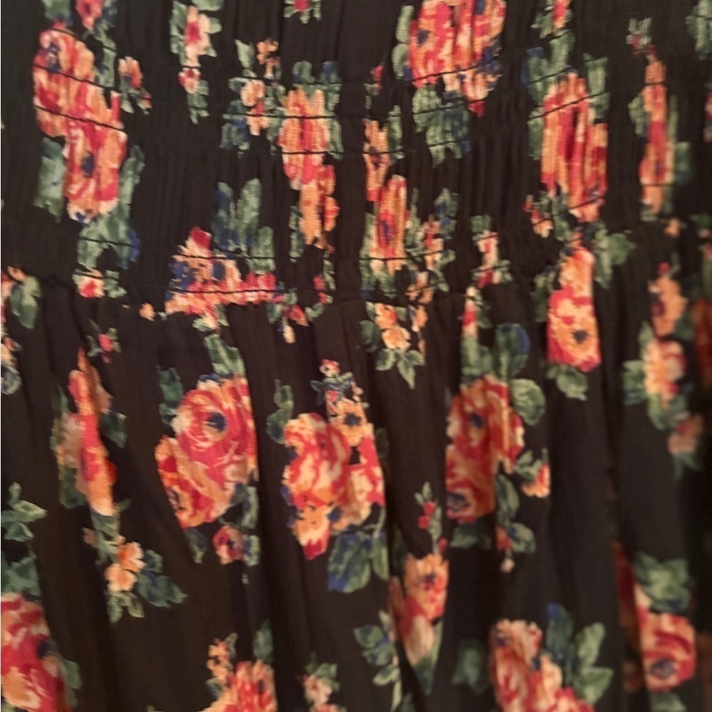 Romantic Cottagecore Feminine Floral Coquette Style Baby Doll Top Size 3X - Picture 12 of 13